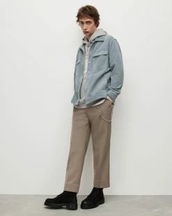 Flash Sale ✔️ Castleford Corduroy 👚 Shirt Como Blue 😍 -Men's Shirts popular shop MA016Y 8168 5