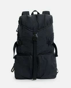 Best Sale ⭐ Ren Drawstring Hiking 🎒 Backpack Black ✔️