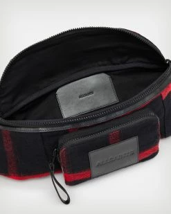 Cheap 🥰 Check Bumbag Red/Black 😉 -Men's Shirts popular shop MB510X 251 3