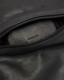 Budget 🧨 Foldover Leather Crossbody Bag Black 👏 -Men's Shirts popular shop MB511X 5 3