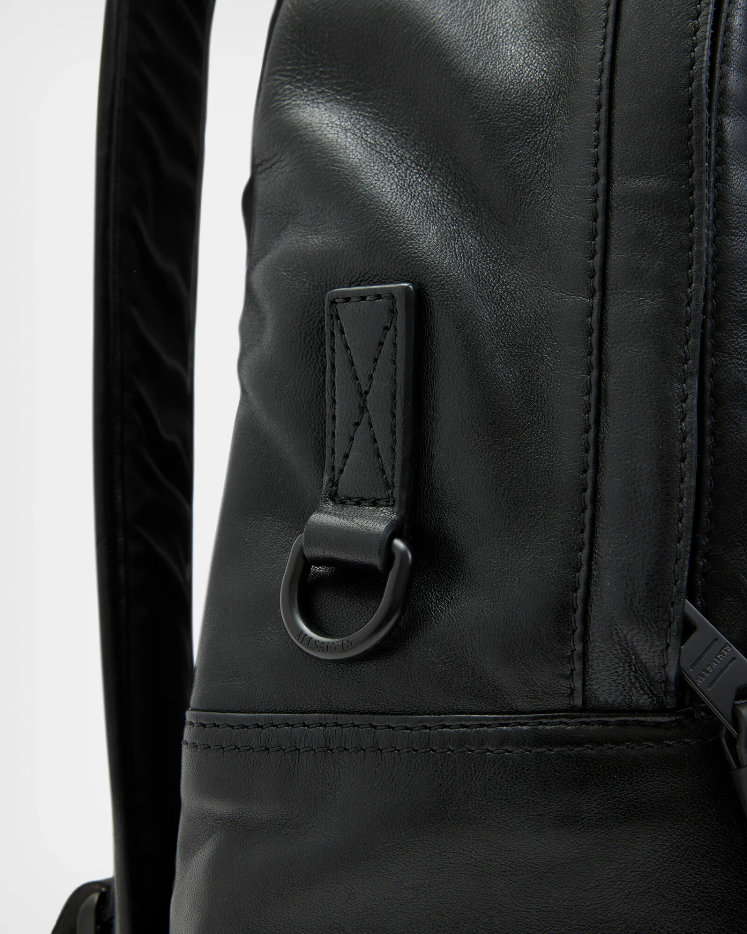 Outlet ๐ฏ Carabiner Leather ๐ Backpack Black โ 6 Outlet ๐ฏ Carabiner Leather ๐ Backpack Black โ - Image 6