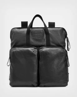 Best Pirce 👏 Force Leather 🎒 Backpack Black 😉 -Men's Shirts popular shop MB532X 5 3