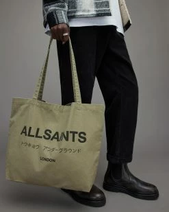 Discount 👏 Underground Shopper Tote Bag NORI GREEN/BLACK 🛒