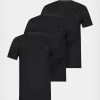 Coupon 👏 Brace Brushed Cotton 3 Pack T-Shirts Black ✨