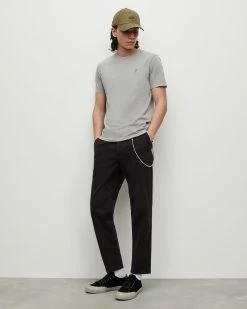 Top 10 😉 Ossage Crew T-Shirt Winter Grey ⭐ -Men's Shirts popular shop MD162X 7913 3