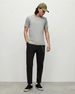 Top 10 😉 Ossage Crew T-Shirt Winter Grey ⭐ -Men's Shirts popular shop MD162X 7913 4