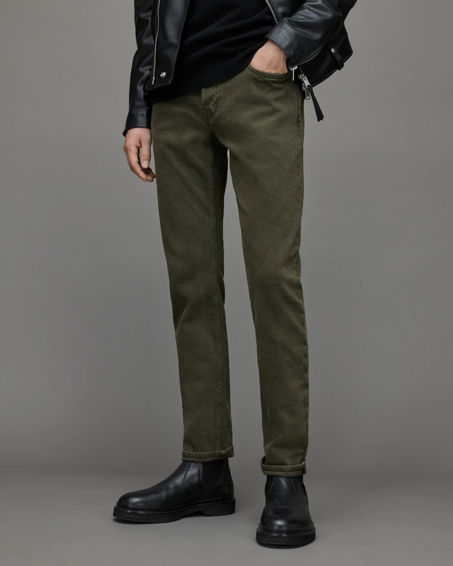 Best deal ๐ Rex Overdyed Slim ๐ Jeans Aged Khaki Brown โ๏ธ 1 Best deal ๐ Rex Overdyed Slim ๐ Jeans Aged Khaki Brown โ๏ธ