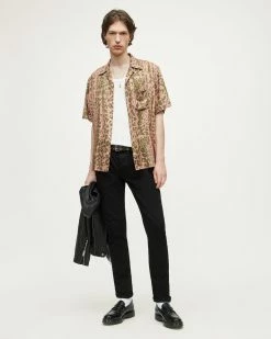 Top 10 🧨 Cigarette Skinny 👖 Jeans Jet Black 🎁 -Men's Shirts popular shop ME019P 451 4