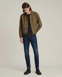 Flash Sale ✨ Cigarette Skinny 👖 Jeans Indigo 🥰 -Men's Shirts popular shop ME022P 21 4