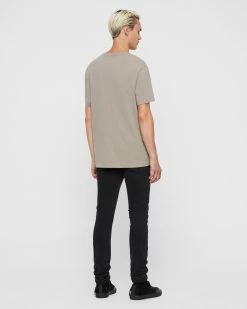 Top 10 🤩 Cigarette Damaged Skinny 👖 Jeans Black 🤩 -Men's Shirts popular shop ME032R 5 6