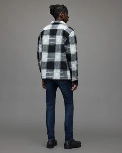 Promo 👏 Cigarette Skinny 👖 Jeans Indigo 😀 -Men's Shirts popular shop ME064W 21 5