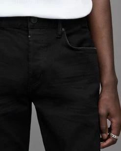 Brand new ⌛ Cigarette Skinny 👖 Jeans Jet Black 🧨 -Men's Shirts popular shop ME065W 451 3