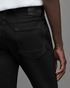 Brand new ⌛ Cigarette Skinny 👖 Jeans Jet Black 🧨 -Men's Shirts popular shop ME065W 451 4