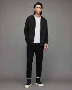 Promo 🥰 Brace Brushed Cotton Hoodie Charcoal Marl 🎉 -Men's Shirts popular shop MF028H 451 3