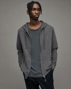 Buy ❤️ Brace Brushed Cotton Hoodie Charcoal Marl 🎁