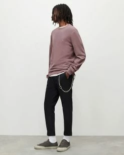 Cheapest 🌟 Raven Crew Sweatshirt Sage Purple 🎁 -Men's Shirts popular shop MF035Y 8213 4