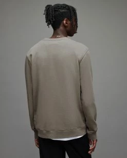 Best reviews of ⭐ Lobke Crew Sweatshirt Muted Grey 👍 -Men's Shirts popular shop MF042X 6169 4