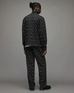 Best deal 🎁 Flynn Straight Fit Sweatpants Jet Black 🎁 -Men's Shirts popular shop MF058X 451 6