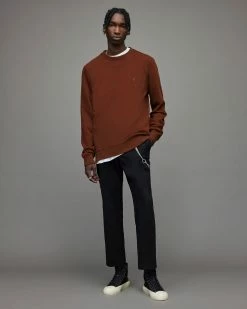 Cheap 👏 Raven Crew Sweatshirt Rosewood Red 😀 -Men's Shirts popular shop MF077X 6834 4