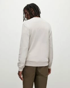 Budget 🌟 Raven Crew Sweatshirt Winter Grey 🤩 -Men's Shirts popular shop MF078X 7913 4