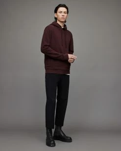 Brand new 👍 Raven Pullover Hoodie BEAUJLOAIS RED 👏 -Men's Shirts popular shop MF080X 8013 3