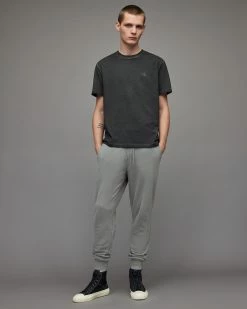 Budget 🤩 Raven Cuffed Slim Sweatpants Stereo Grey 😉