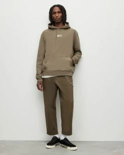 Best Pirce 🔥 Refract Pullover Hoodie BAY LEAF TAUPE ⭐ -Men's Shirts popular shop MG004Y 8275 3