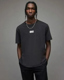 Coupon 🌟 Refract Crew T-Shirt Washed Black ⭐