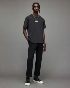 Coupon 🌟 Refract Crew T-Shirt Washed Black ⭐ 6 Coupon 🌟 Refract Crew T-Shirt Washed Black ⭐ -Men's Shirts popular shop MG034X 162 3