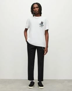 Wholesale 🧨 Lunar Rabbit Crew T-Shirt Optic White ❤️ -Men's Shirts popular shop MG080Y 437 3