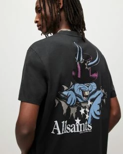 Top 10 🌟 Lunar Rabbit Crew T-Shirt Washed Black ⌛