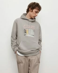 Brand new 🤩 Huska Pullover Hoodie Paving Grey ⭐ -Men's Shirts popular shop MG104Y 7308 4