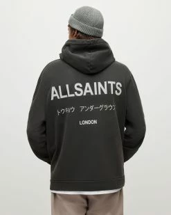 Buy ✔️ Underground Pullover Hoodie Washed Black ❤️ -Men's Shirts popular shop MG132Y 162 6