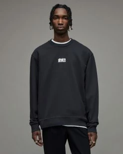 Buy 💯 Refract Crew Sweatshirt True Navy 😉