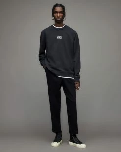 Buy 💯 Refract Crew Sweatshirt True Navy 😉 -Men's Shirts popular shop MG163X 8051 3