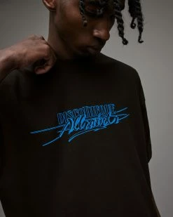 Top 10 😉 Get Down Crew T-Shirt Jet Black 👍 -Men's Shirts popular shop MG232X 451 4