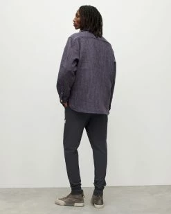 Best deal ⌛ Refract Slim Cuffed Sweatpants Washed Black 🔥 -Men's Shirts popular shop MG339X 162 5