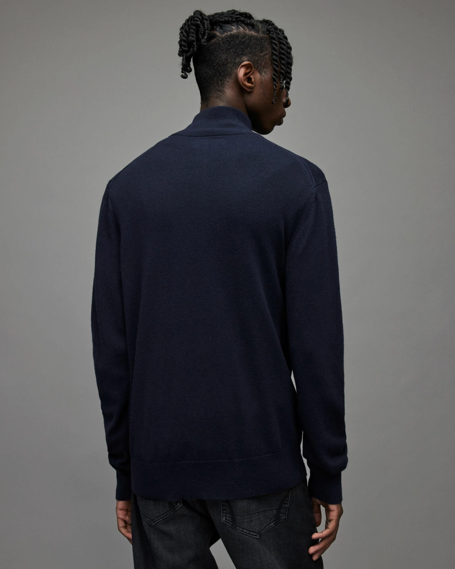 Best deal ๐ Kilburn Zip Funnel Sweatshirt Deep Blue ๐ 4 Best deal ๐ Kilburn Zip Funnel Sweatshirt Deep Blue ๐ - Image 4