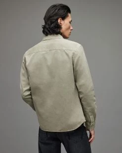 Discount 😉 Staveley Ramskull 👕 Shirt Muted Grey 🎉 -Men's Shirts popular shop MR014X 6169 5