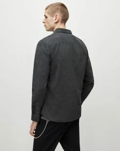 Flash Sale ✨ Lorella Ramskull 👕 Shirt Graphite Blue 😍 -Men's Shirts popular shop MS001Y 8113 4 2