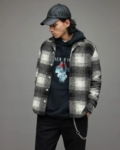 Buy 🎉 Tremont Checked Overshirt Ecru 🛒