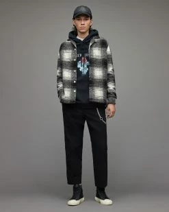 Buy 🎉 Tremont Checked Overshirt Ecru 🛒 -Men's Shirts popular shop MS011X 35 3