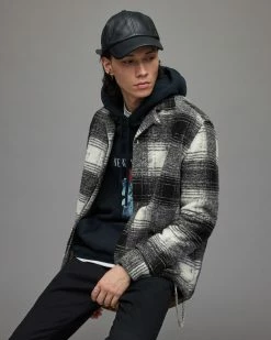 Buy 🎉 Tremont Checked Overshirt Ecru 🛒 -Men's Shirts popular shop MS011X 35 4