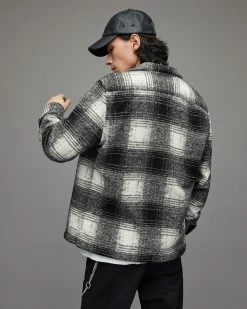 Buy 🎉 Tremont Checked Overshirt Ecru 🛒 -Men's Shirts popular shop MS011X 35 6