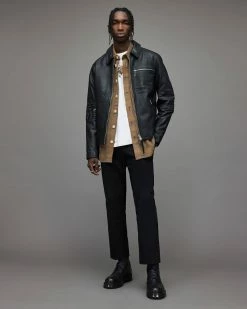 Discount 🔥 Barba Check 👚 Shirt Brown 🛒 -Men's Shirts popular shop MS026X 6 3