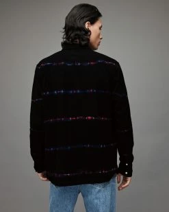 Hot Sale ๐ Claverack Tie Dye Checked ๐ Shirt Ink ๐ 11 Hot Sale ๐ Claverack Tie Dye Checked ๐ Shirt Ink ๐ -Men's Shirts popular shop MS028X 360 6