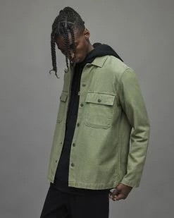 Best Sale ⌛ Radar Military 👚 Shirt Khaki Green ⭐ -Men's Shirts popular shop MS031X 3836 4