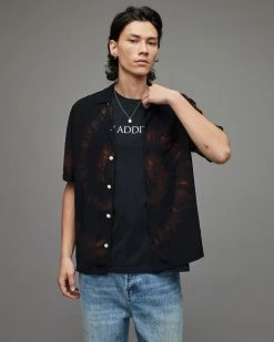 Best deal 🔔 Fillmore Bandana Tie Dye 👕 Shirt Chestnut Brown ✨