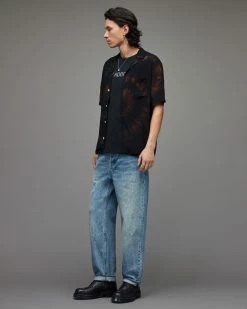 Best deal 🔔 Fillmore Bandana Tie Dye 👕 Shirt Chestnut Brown ✨ -Men's Shirts popular shop MS047X 5100 3