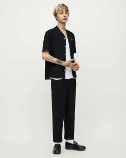 Deals 😀 Disorder 👕 Shirt Jet Black 🔥 -Men's Shirts popular shop MS051X 451 5